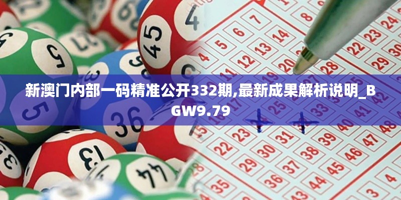 新澳门内部一码精准公开332期,最新成果解析说明_BGW9.79