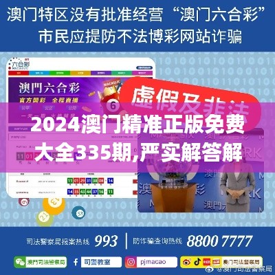 2024澳门精准正版免费大全335期,严实解答解释落实_RUV5.48