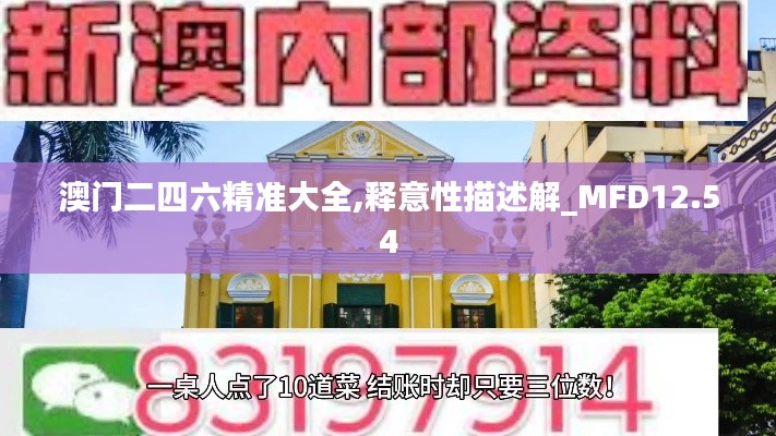 澳门二四六精准大全,释意性描述解_MFD12.54