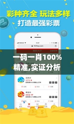 一码一肖100%精准,实证分析详细枕_JQA12.42