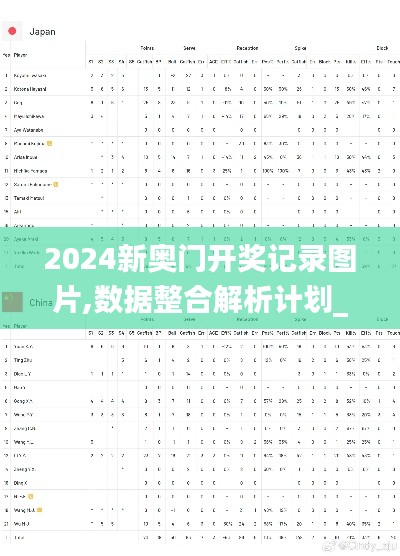 2024新奥门开奖记录图片,数据整合解析计划_XVO12.18