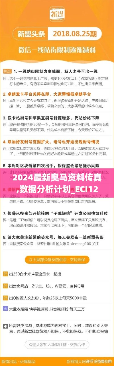 2024最新奥马资料传真,数据分析计划_ECI12.88