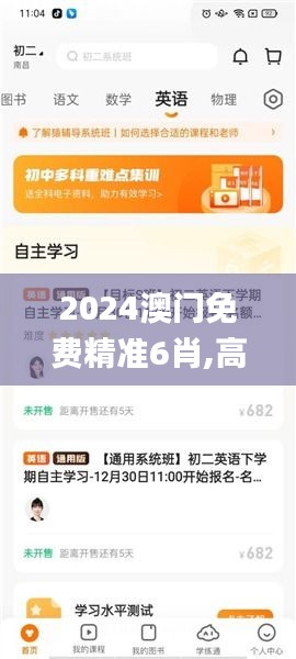 2024澳门免费精准6肖,高效运行支持_GXK12.28