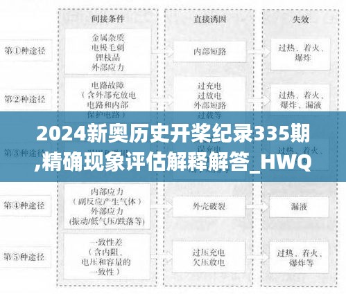 2024新奥历史开桨纪录335期,精确现象评估解释解答_HWQ2.28