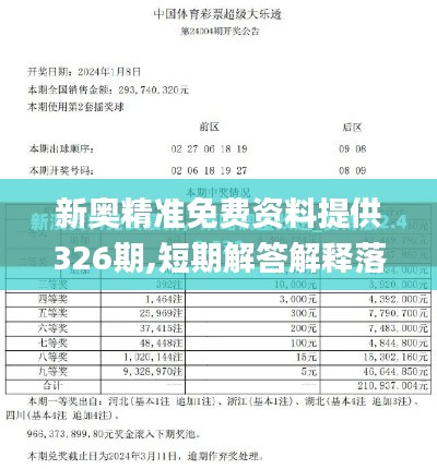 新奥精准免费资料提供326期,短期解答解释落实_AXO4.41