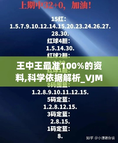 王中王最准100%的资料,科学依据解析_VJM12.33