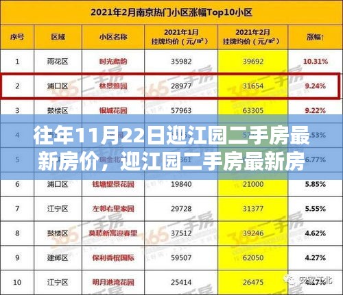 迎江园二手房最新房价指南，以数据解读11月22日的房价趋势及查询建议（初学者与进阶用户适用）