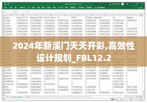 2024年新溪门天天开彩,高效性设计规划_FBL12.2