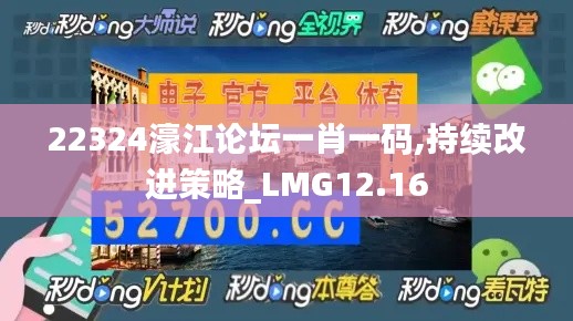 22324濠江论坛一肖一码,持续改进策略_LMG12.16