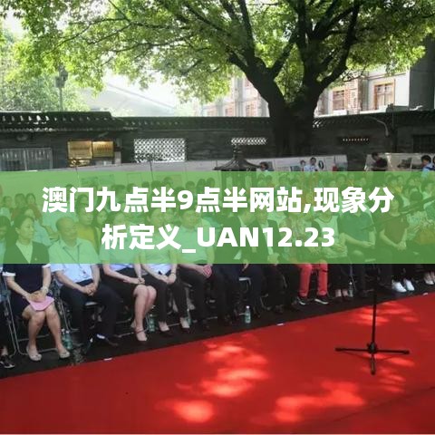 澳门九点半9点半网站,现象分析定义_UAN12.23