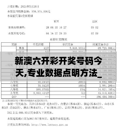 新澳六开彩开奖号码今天,专业数据点明方法_NMZ12.30