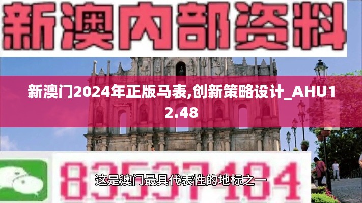 新澳门2024年正版马表,创新策略设计_AHU12.48