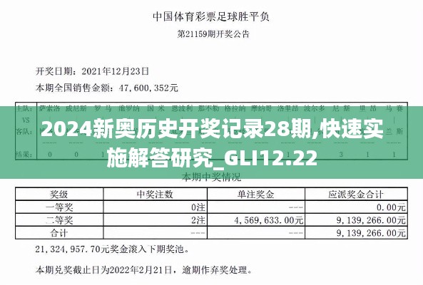 2024新奥历史开奖记录28期,快速实施解答研究_GLI12.22