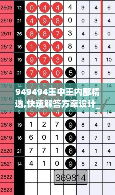 949494王中王内部精选,快速解答方案设计_AFR12.69