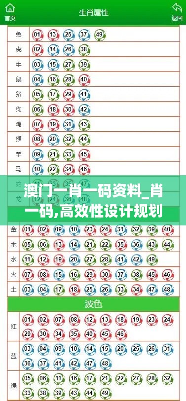 澳门一肖一码资料_肖一码,高效性设计规划_DET12.80