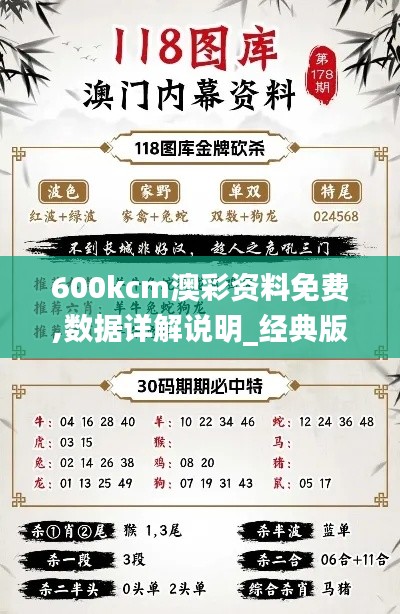 600kcm澳彩资料免费,数据详解说明_经典版TKS5.76