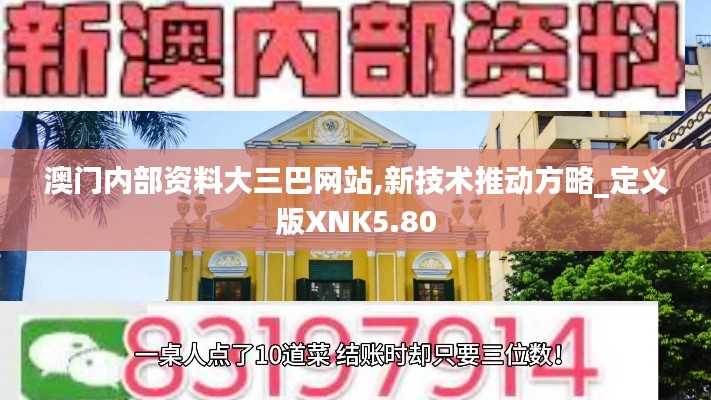 澳门内部资料大三巴网站,新技术推动方略_定义版XNK5.80