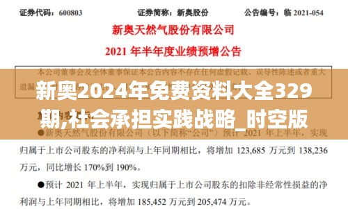 新奥2024年免费资料大全329期,社会承担实践战略_时空版CVB11.81