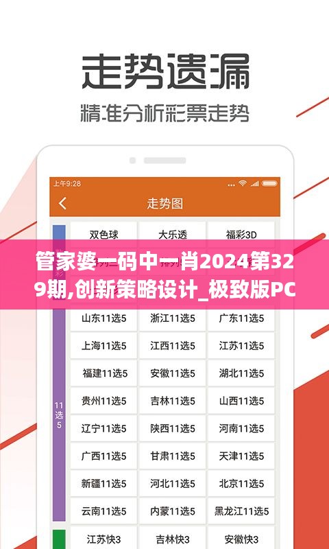 管家婆一码中一肖2024第329期,创新策略设计_极致版PCT11.3