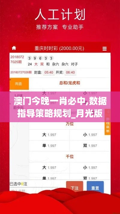 澳门今晚一肖必中,数据指导策略规划_月光版HRA13.78