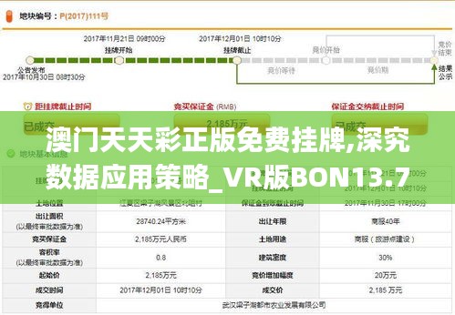 澳门天天彩正版免费挂牌,深究数据应用策略_VR版BON13.73