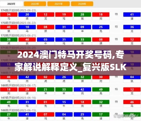 2024澳门特马开奖号码,专家解说解释定义_复兴版SLK13.43