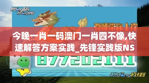 今晚一肖一码澳门一肖四不像,快速解答方案实践_先锋实践版NSH13.23