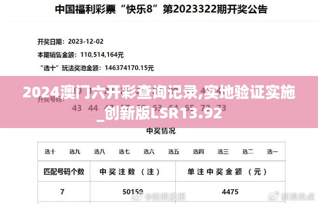 2024澳门六开彩查询记录,实地验证实施_创新版LSR13.92