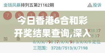 今日香港6合和彩开奖结果查询,深入探讨方案策略_共享版HHL13.4