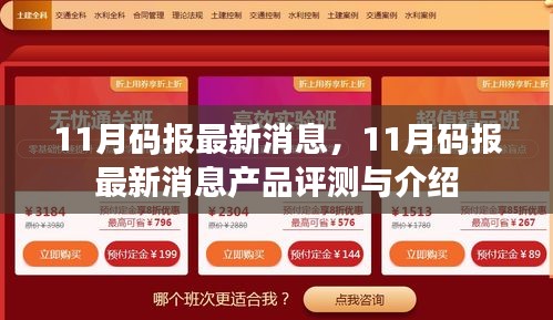 11月码报最新消息，产品评测与详细介绍