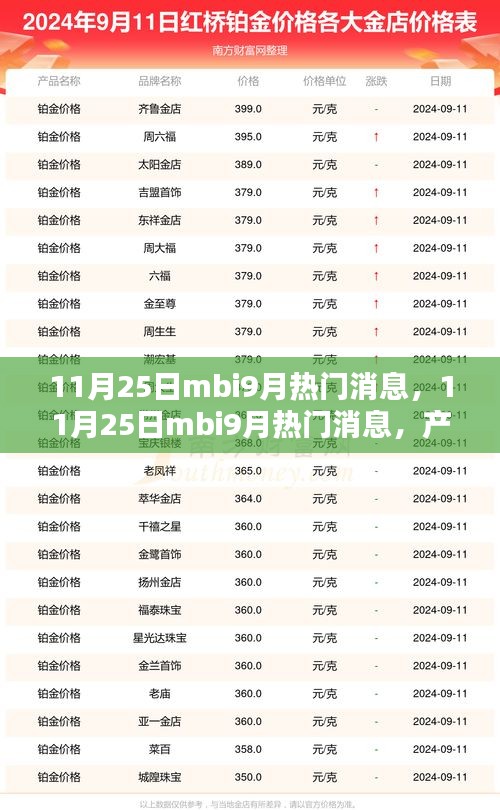 11月25日MBI9月热门消息产品全面评测与介绍专题