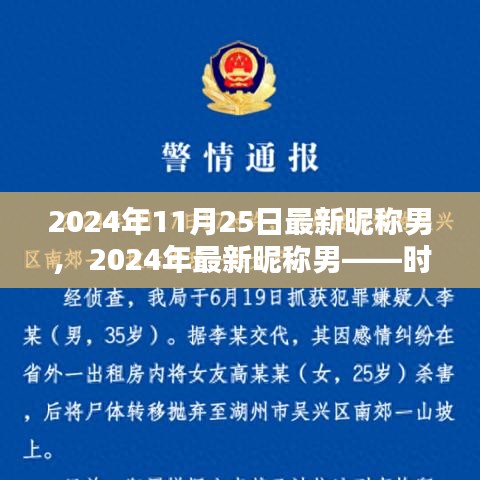 时尚之选！2024年最新昵称男全方位体验与解析