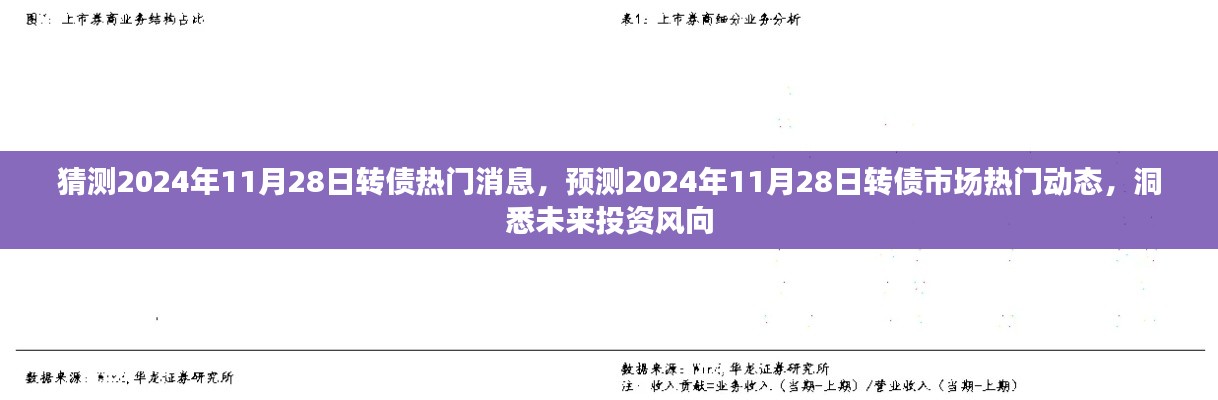 揭秘未来投资风向，2024年11月28日转债市场热门动态预测与解析