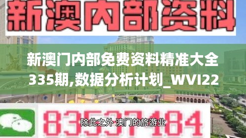 新澳门内部免费资料精准大全335期,数据分析计划_WVI22.217外观版