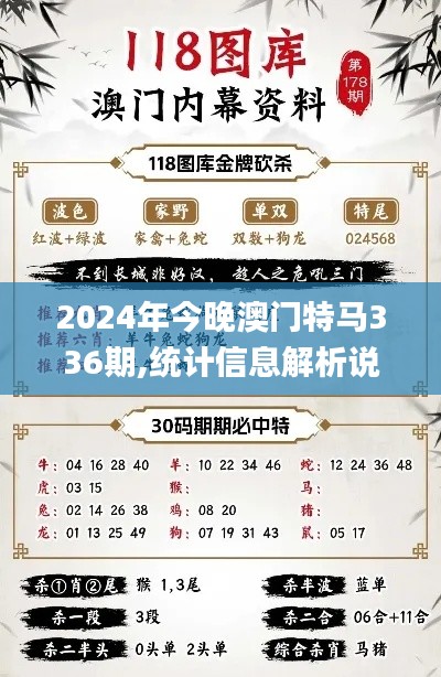 2024年今晚澳门特马336期,统计信息解析说明_HAS74.692便签版