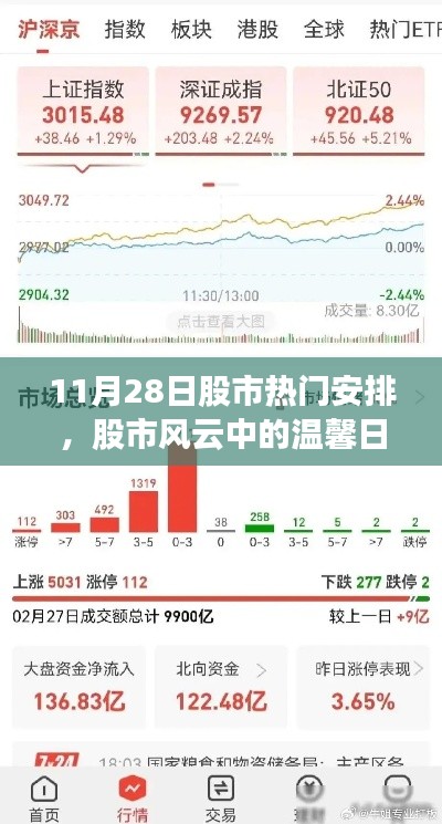 11月28日股市风云之旅，热门安排与温馨日常