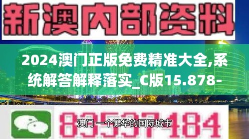 2024澳门正版免费精准大全,系统解答解释落实_C版15.878-3