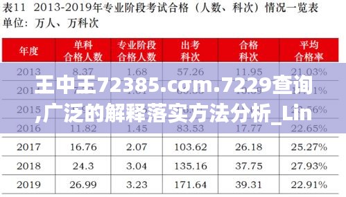 王中王72385.cσm.7229查询,广泛的解释落实方法分析_Linux96.622-7