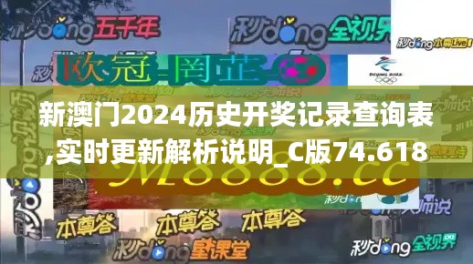 新澳门2024历史开奖记录查询表,实时更新解析说明_C版74.618-2