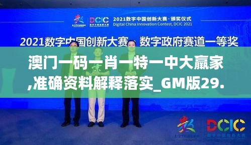 澳门一码一肖一特一中大羸家,准确资料解释落实_GM版29.289-1