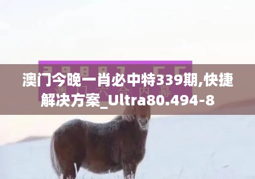 澳门今晚一肖必中特339期,快捷解决方案_Ultra80.494-8