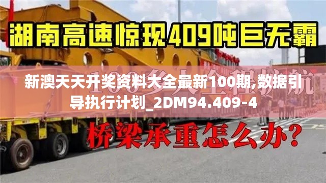 新澳天天开奖资料大全最新100期,数据引导执行计划_2DM94.409-4