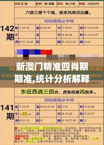 新澳门精准四肖期期准,统计分析解释定义_Superior31.108-3