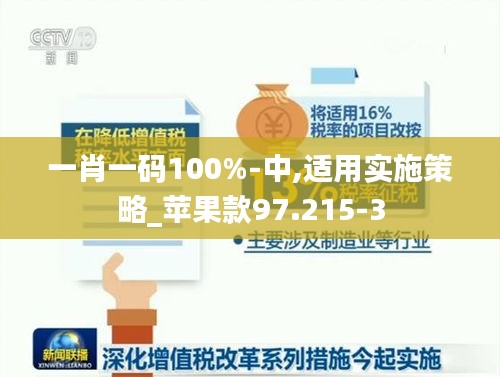 一肖一码100%-中,适用实施策略_苹果款97.215-3