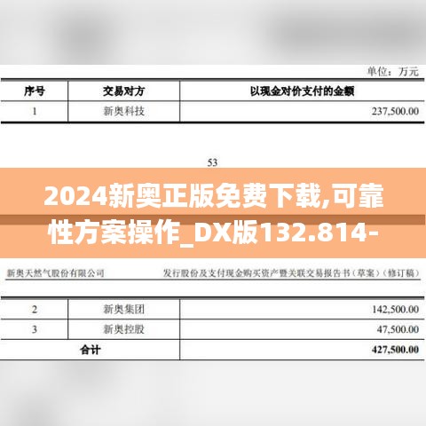 2024新奥正版免费下载,可靠性方案操作_DX版132.814-2