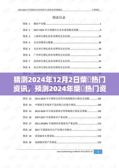 揭秘柴琇未来热门资讯三大看点，深度预测与解析，2024年12月2日热点前瞻