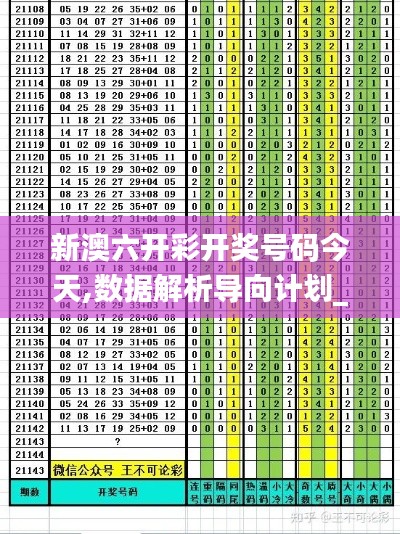 新澳六开彩开奖号码今天,数据解析导向计划_DP1.144-7