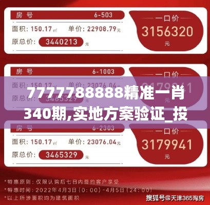 7777788888精准一肖340期,实地方案验证_投资版90.277-7