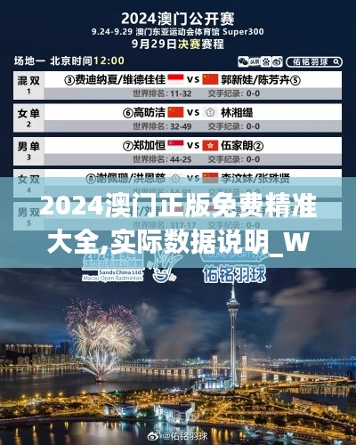 2024澳门正版免费精准大全,实际数据说明_W15.537-2