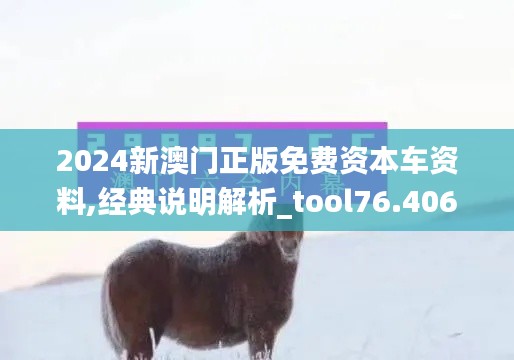 2024新澳门正版免费资本车资料,经典说明解析_tool76.406